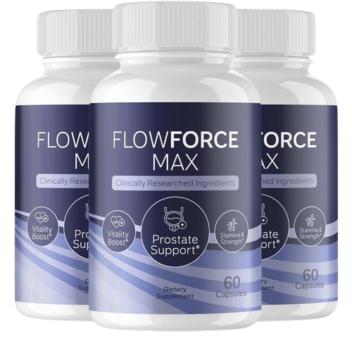3 Bottles FlowForce Max Most Popular Package