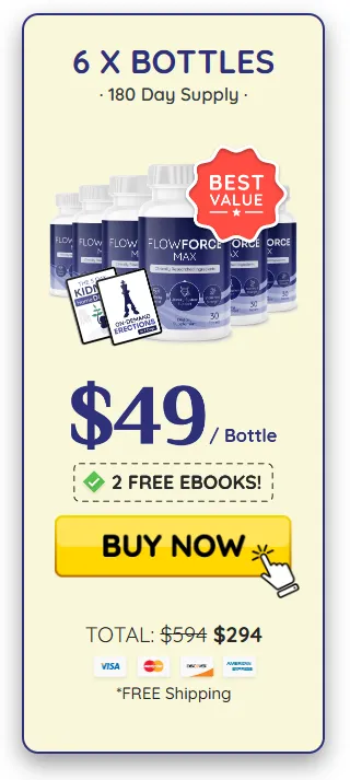 FlowForce Max 6 bottle price 